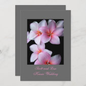 Aankondiging van Hawaii Wedding (Voorkant / Achterkant)