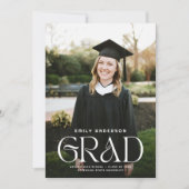 Aankondiging van het Afstudeerder Foto van het gra (Voorkant)