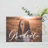 Aankondiging van het Afstuderen Artsy Light (Staand voorkant)