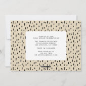 Aankondiging van het Afstuderen Artsy Light (Achterkant)