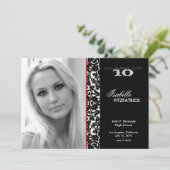 Aankondiging van het Afstuderen Dramatic Damask 2 (Staand voorkant)