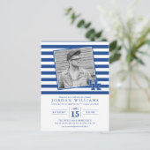 Aankondiging van het Afstuderen Kentucky Striped (Staand voorkant)