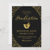 Aankondiging van het Afstuderen op de apotheek doo (Voorkant)