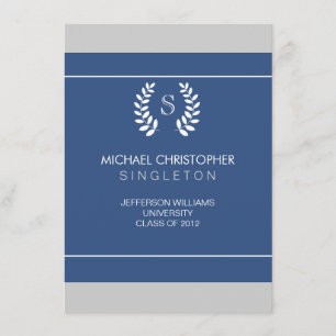 Aankondiging van het Afstuderen University Blue & 