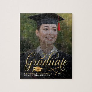 Aankondiging van het Afstuderen van de Foto van he Legpuzzel