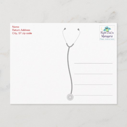 Aankondiging van het Afstuderen van de medische en (Achterkant)