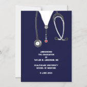 Aankondiging van het Afstuderen van de Medische Sc (Voorkant)