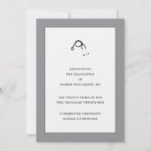 Aankondiging van het Afstuderen van de Medische Sc (Voorkant)