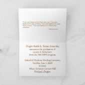 Aankondiging van het Afstuderen van de Medische Sc (Binnen)