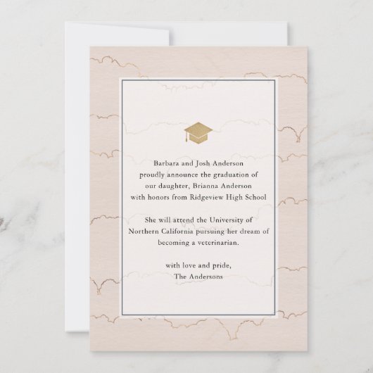 Aankondiging van het Afstuderen van de Navy Arch v (Achterkant)