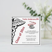 Aankondiging van het Afstuderen van de Stethoscoop (Staand voorkant)