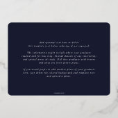 Aankondiging van het Afstuderen van folie+Donkere (Achterkant)