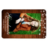 Aankondiging van het Afstuderen van het Hout Strin Magneet (Horizontaal)