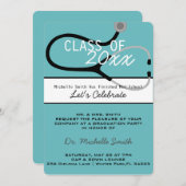 Aankondiging van het Afstuderen van Stethoscoop Me (Voorkant / Achterkant)