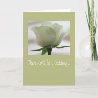 Aankondiging van het annuleren van het huwelijk