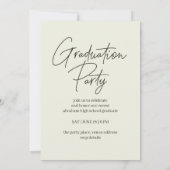 Aankondiging van het eindexamenfeest van de klas v (Achterkant)