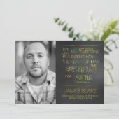 Aankondiging van het groene Afstuderen is niet bek (Staand voorkant)