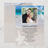 Aankondiging van het huwelijk van kustbewoners met (Voorkant / Achterkant)