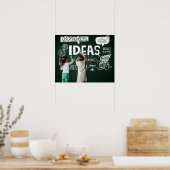 Aankondiging van het jaardagenbord van het speelgo poster (Keuken)