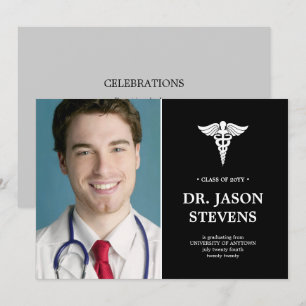 Aankondiging van het medisch Afstuderen van Caduce