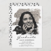 Aankondiging van het moderne Afstudeerder van de S (Voorkant / Achterkant)