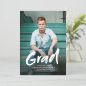 Aankondiging van het moderne Afstuderen van de Fot (Staand voorkant)