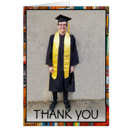 Aankondiging van het moderne Afstuderen voor foto'