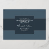 Aankondiging van het moderne Elegant Afstuderen vo (Achterkant)