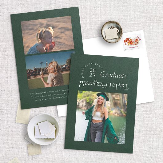 Aankondiging van het moderne, minimale Trendy-Afst