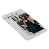 Aankondiging van het moderne, minimalistische foto magneet (Rechterzijde)