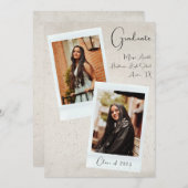 Aankondiging van het Neutrale Aesthetische Foto Af (Voorkant / Achterkant)