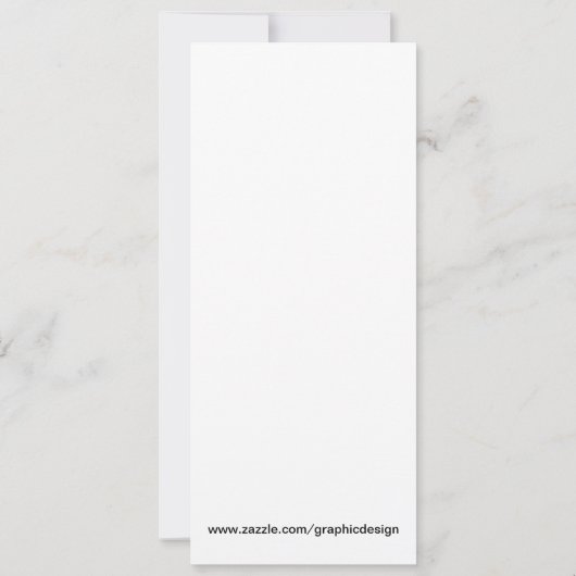 Aankondiging van het Open House (Achterkant)