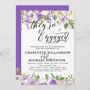 Aankondiging van het Paarse en witte Verloving