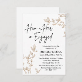 Aankondiging van het Verloving Farmhouse Fields