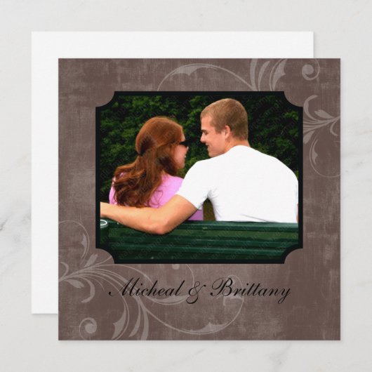 Aankondiging van het Verloving voor cacao Accent W (Voorkant / Achterkant)