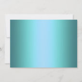 Aankondiging van het Vrijgezellenfeest Peacock (Achterkant)