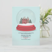 Aankondiging van het Winter Wereldbol (Staand voorkant)