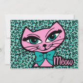 Aankondiging van Kat van laopard (Achterkant)