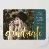 Aankondiging van ketched Folie Afstuderen | Jade (Voorkant)