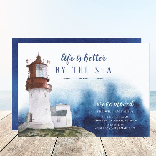 Aankondiging van kustvuurtoren