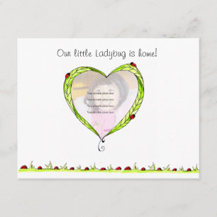 Aankondiging van Ladybug-adoptie