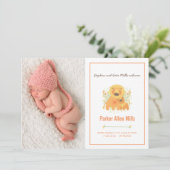 Aankondiging van Lion Cub Birth (Staand voorkant)