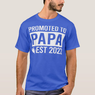 Aankondiging van Mannen opa-zwangerschap, bevorder T-shirt