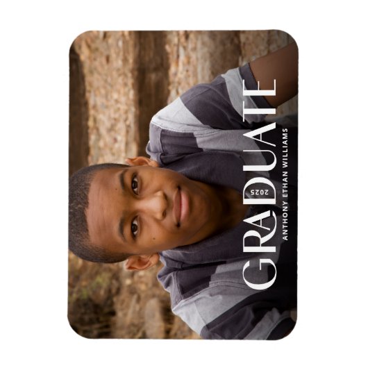 Aankondiging van modern Afstuderen Afstudeerder vo Magneet (Verticaal)