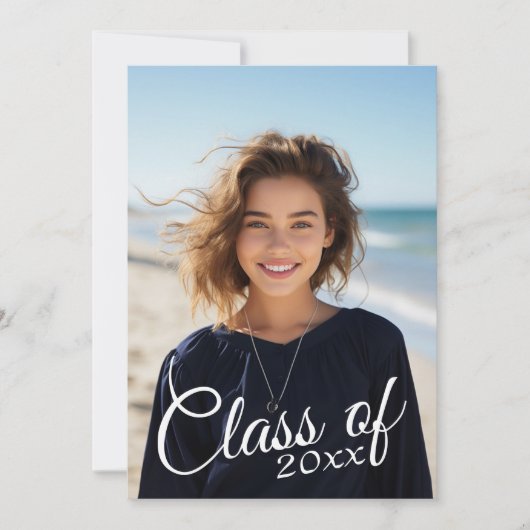 Aankondiging van moderne Afstuderen foto's en Part (Voorkant)