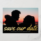 Aankondiging van moderne tekst multi-foto's (Voorkant)