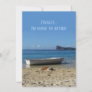 Aankondiging van pensionering (jouw tekst voor en