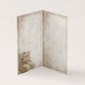 Aankondiging van pensionering met oude laarzen (Binnen)