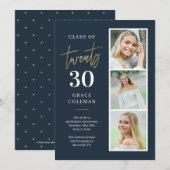 Aankondiging van Photo Booth-Afstuderen (Voorkant / Achterkant)