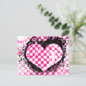 Aankondiging van punk Rock Love Wedding (Staand voorkant)